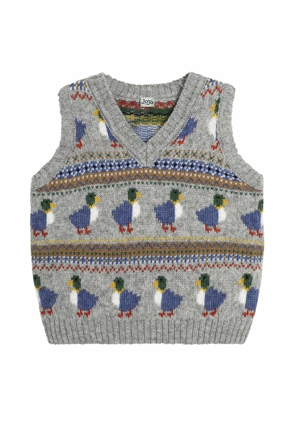 

Топ DUCK FAIR ISLE REGULAR FIT JoJo Maman Bébé, серый