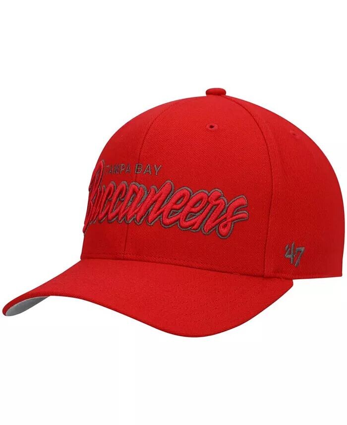 

Мужская красная бейсболка Tampa Bay Buccaneers Street Script MVP Snapback '47 Brand
