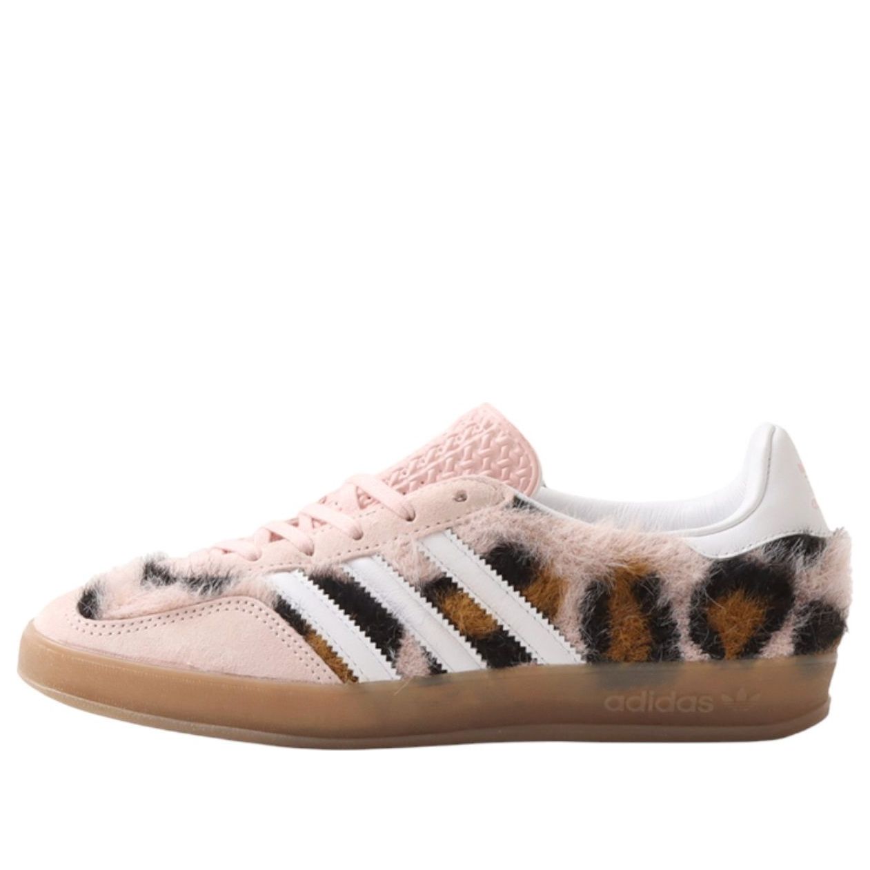 

Adidas x atmos Pink Gazelle Indoor 'Trinity Leopard Sand Pink'