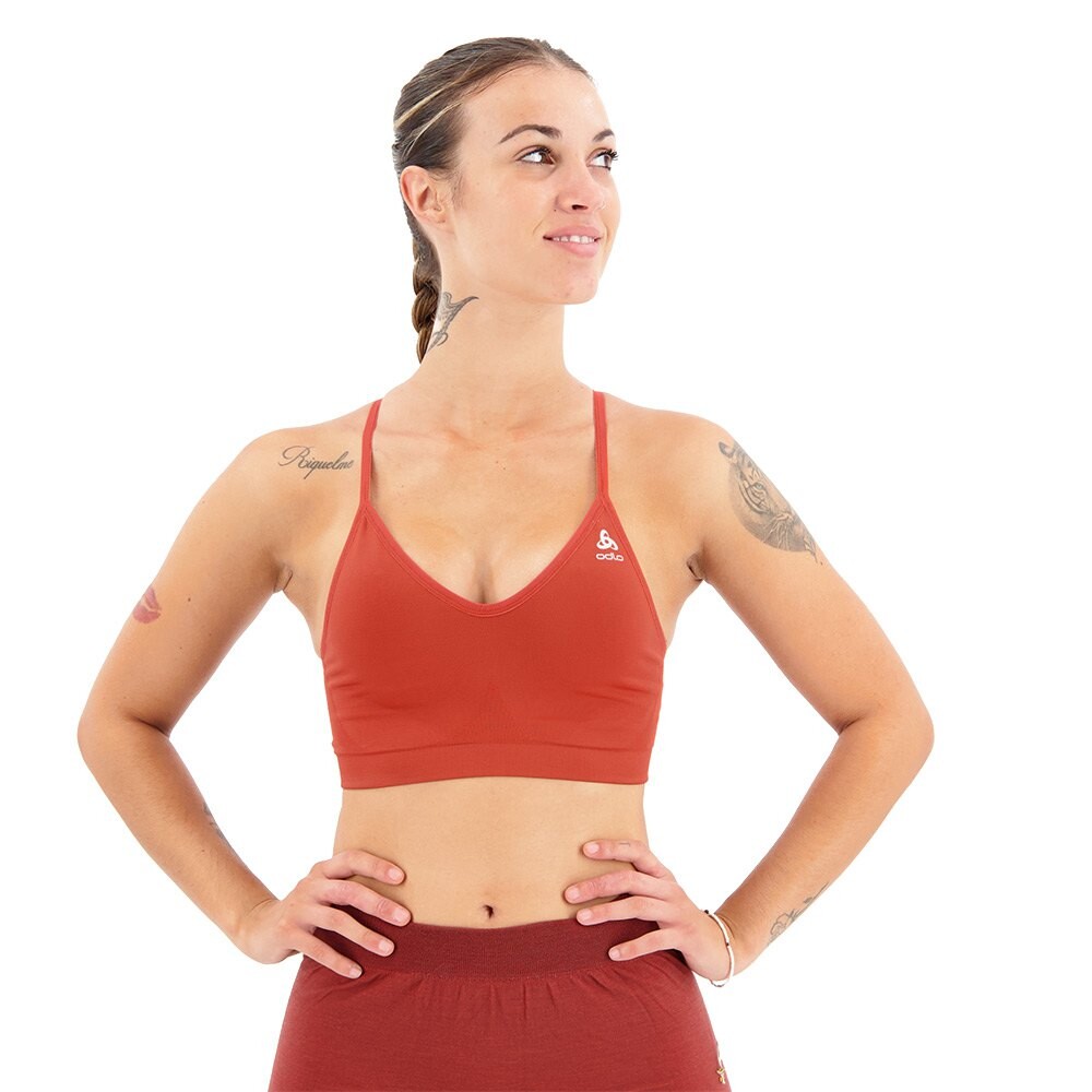 

Спортивный бюстгальтер Odlo InSeamless Soft, розовый