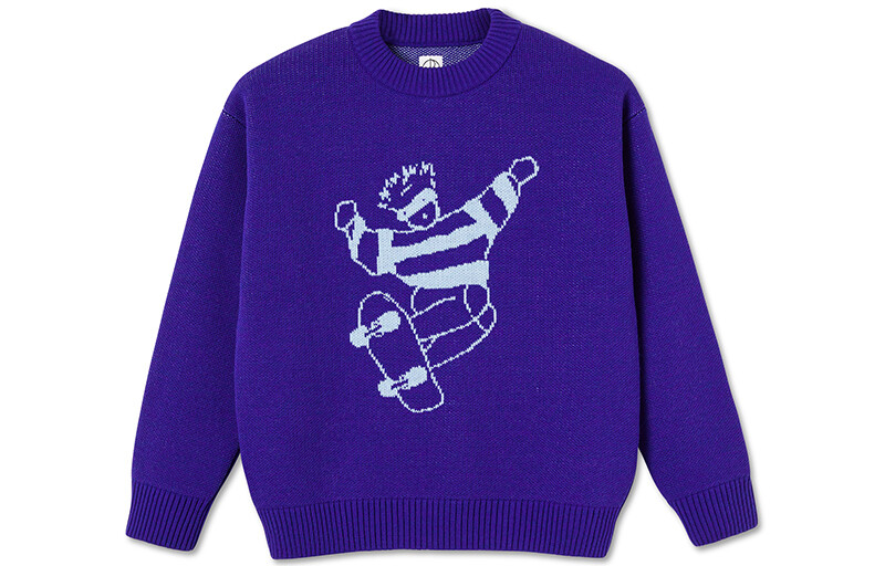 

Свитер унисекс POLAR SKATE CO, Фиолетовый