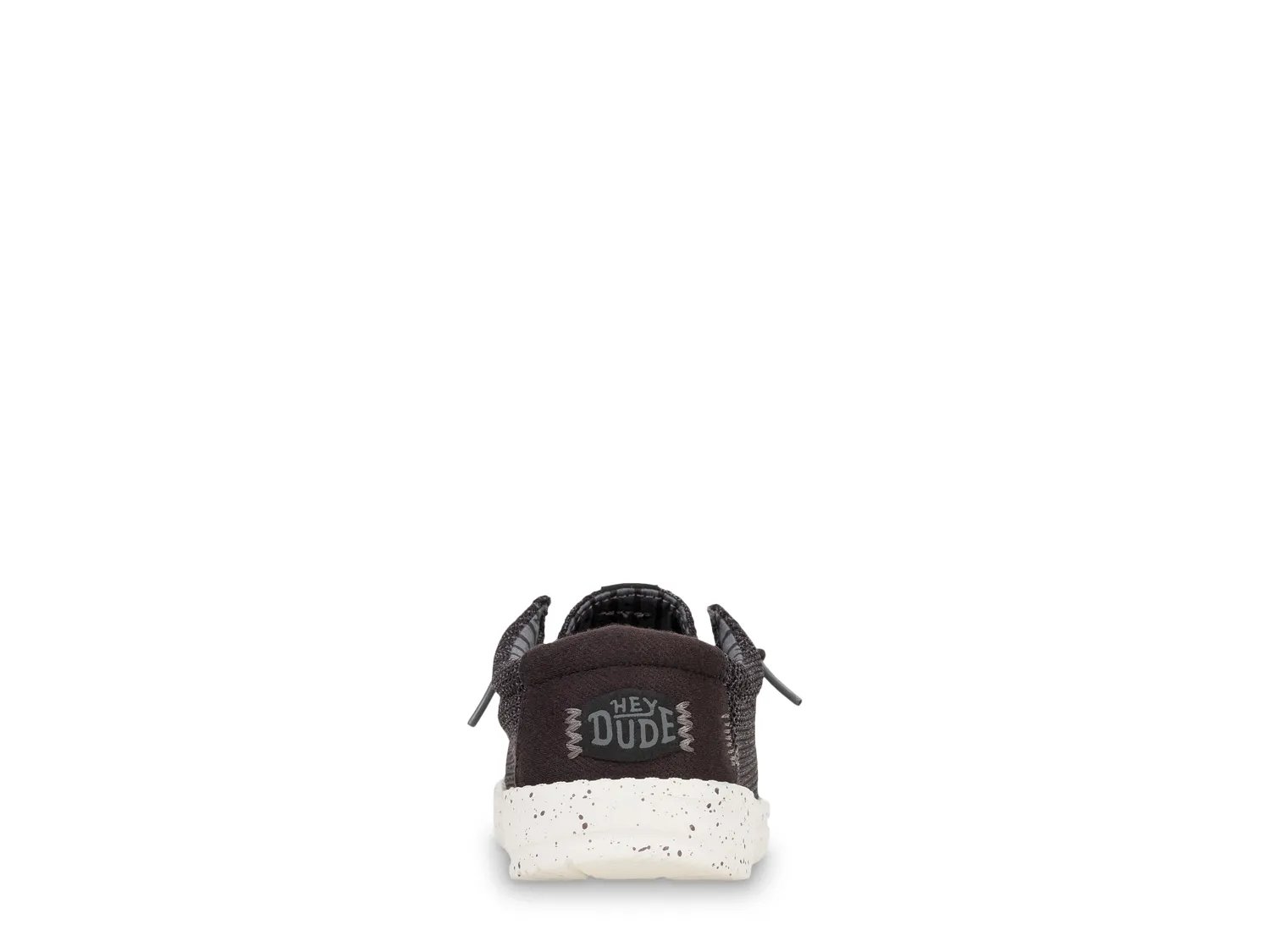 Слипоны HEYDUDE Wally Stretch Sox Slip-On - Kids', черный — фото 3