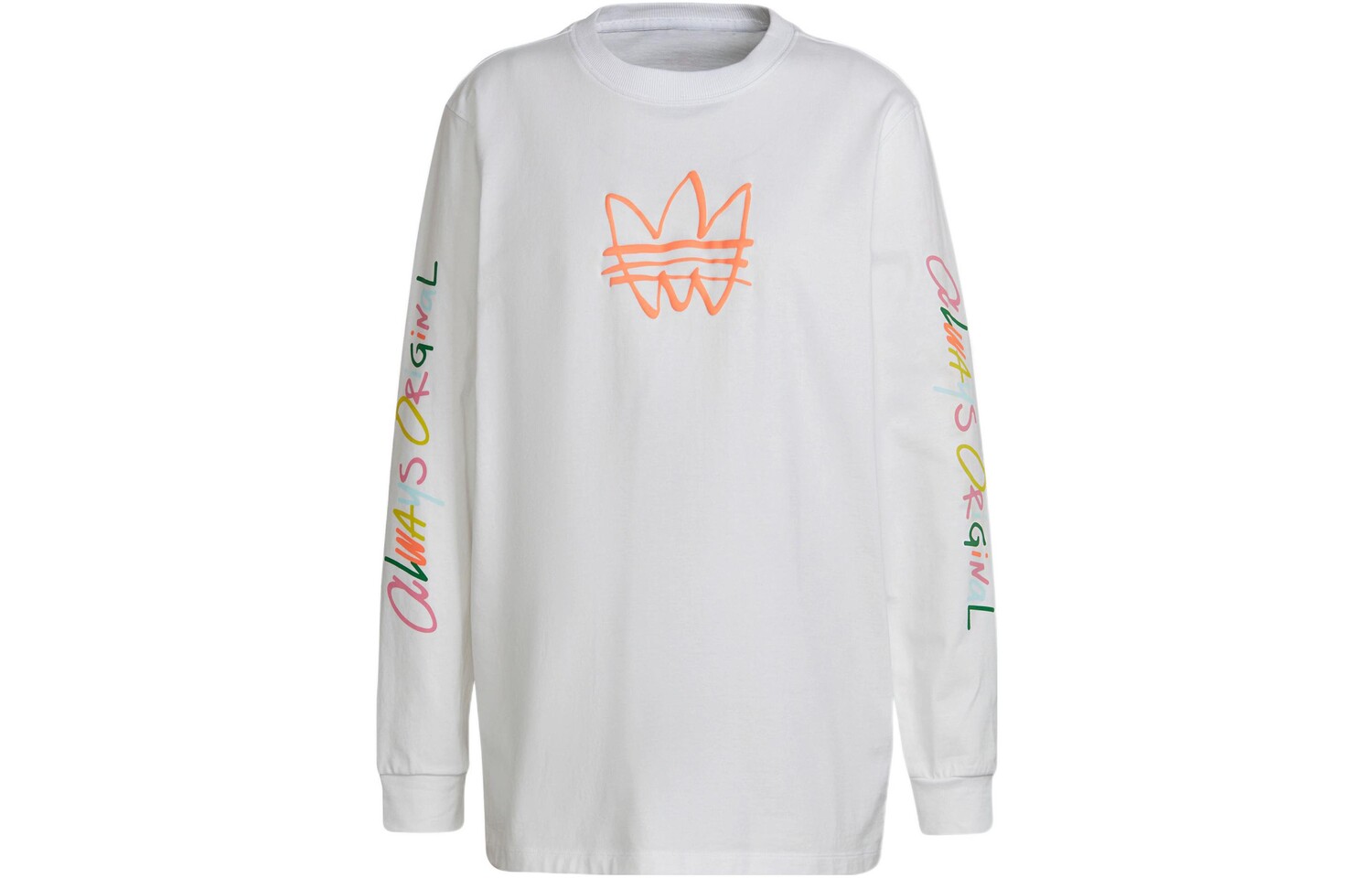 

Футболка GRAPHIC LS TEE женская белая Adidas Originals