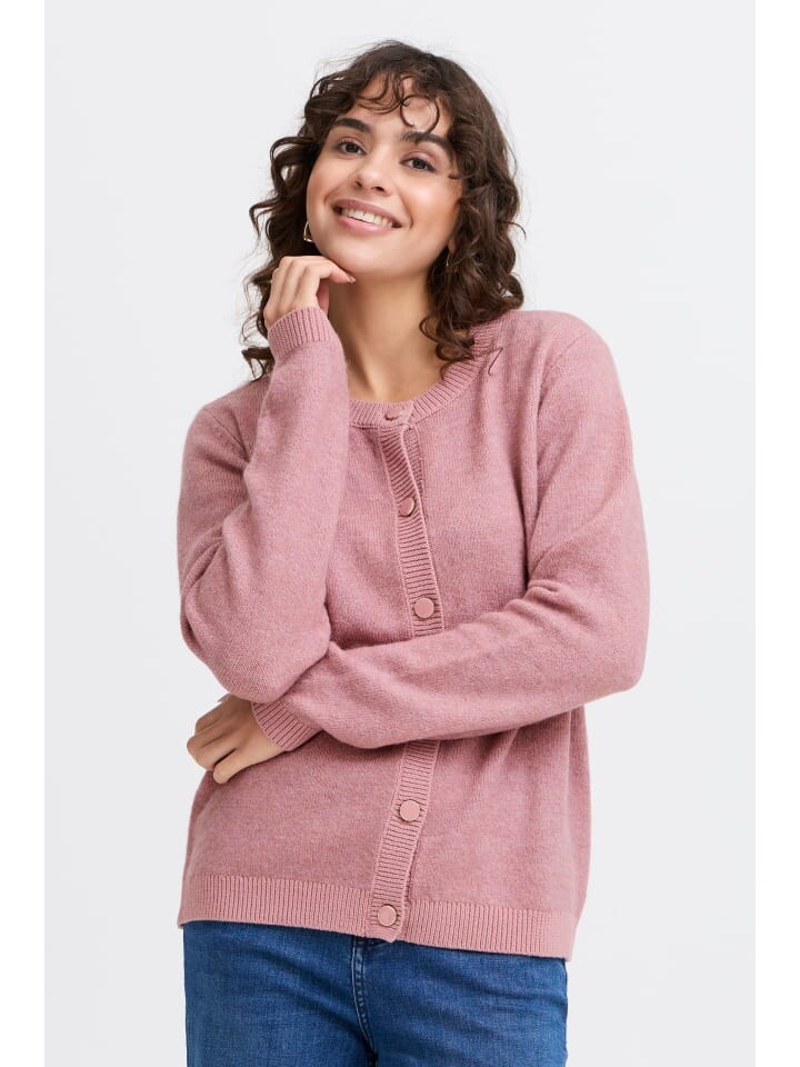 

Кардиган Fransa Strickjacke, розовый