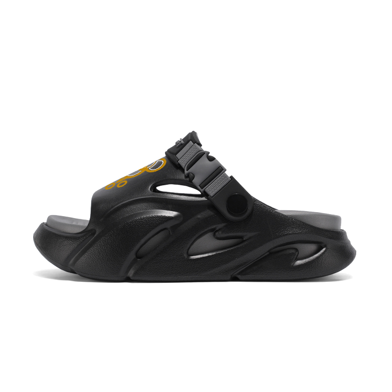 

NANJIREN Пляжные сандалии унисекс серый/белый/оранжевый/зеленый - черный серый, цвет Black Gray