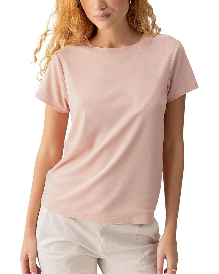 

Футболка Sanctuary Perfect Mesh Tee, цвет Smokey Rose