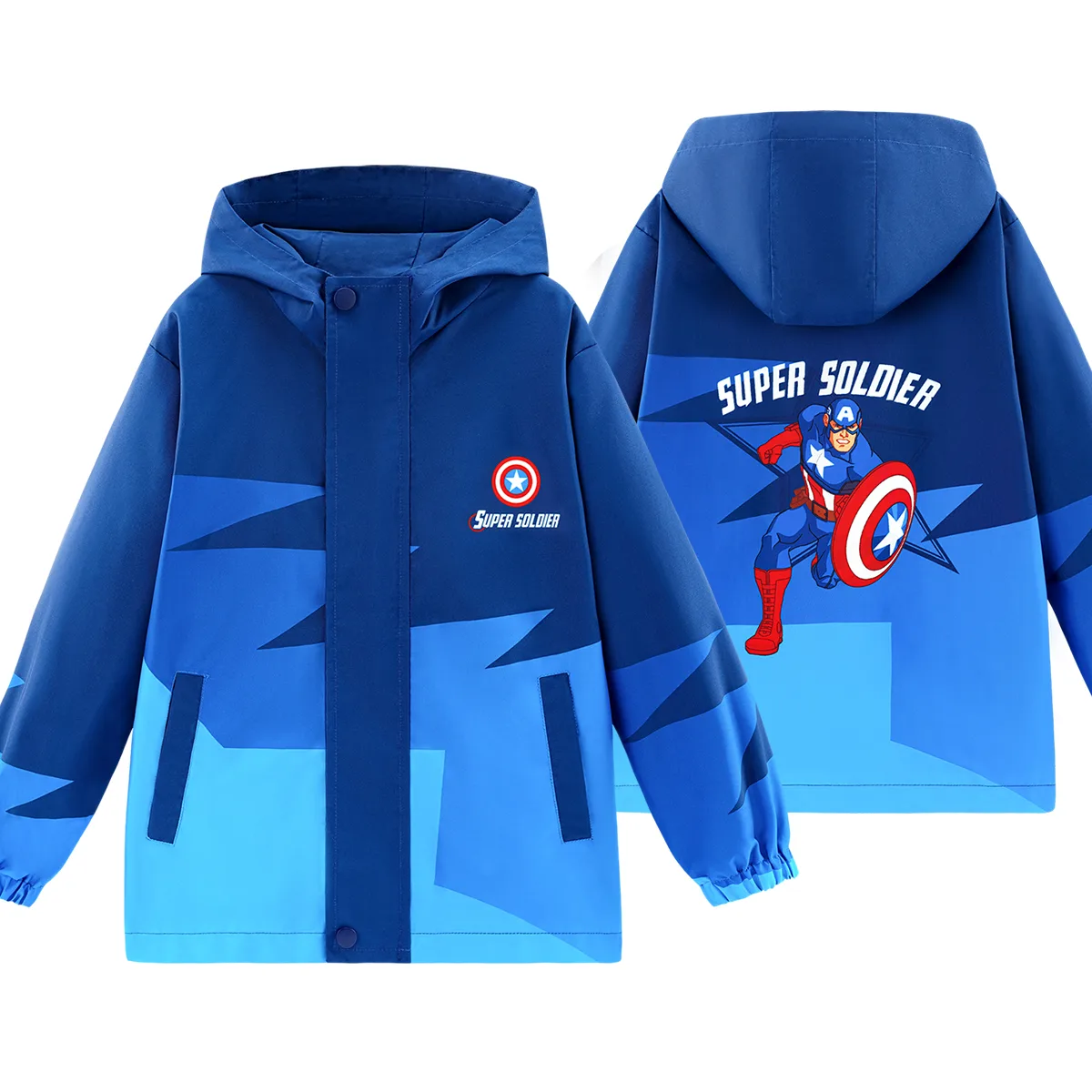 Disney Ветровка синяя Captain America детская — фото 3