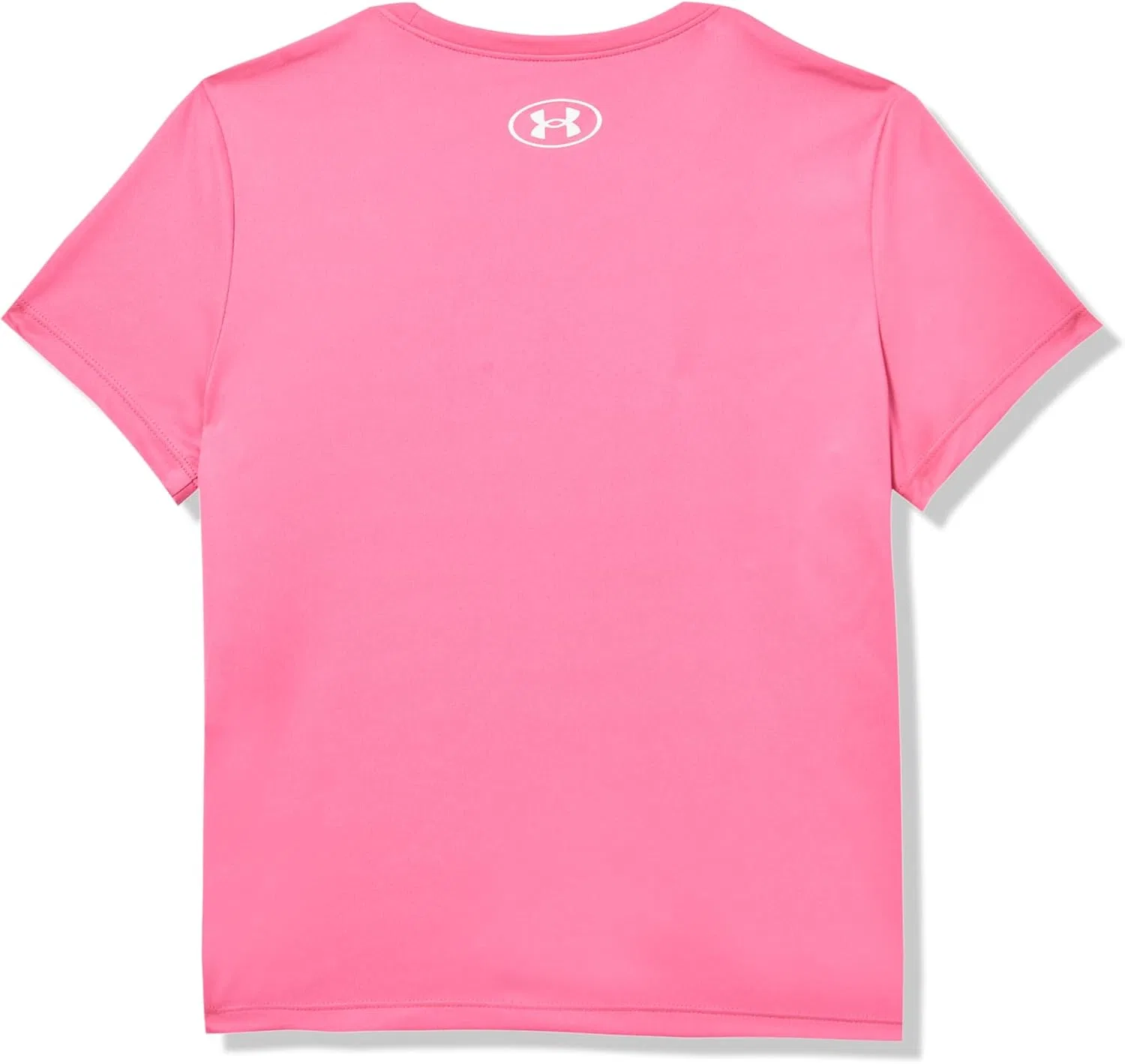 Футболка детская Under Armour Super Pink / White — фото 3