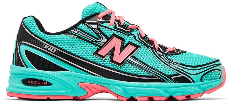 

Кроссовки New Balance 740v2 'Cyber Jade', бирюзовый