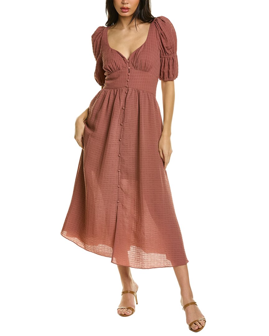

Платье макси от Ted Baker Angeia, розовый