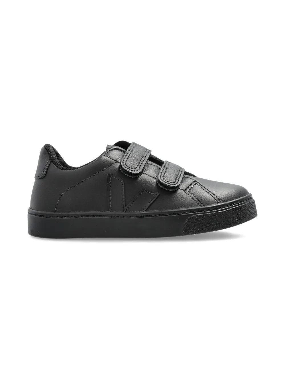 Кроссовки Esplar с двумя ремешками из кожи VEJA Kids, черный — фото 2