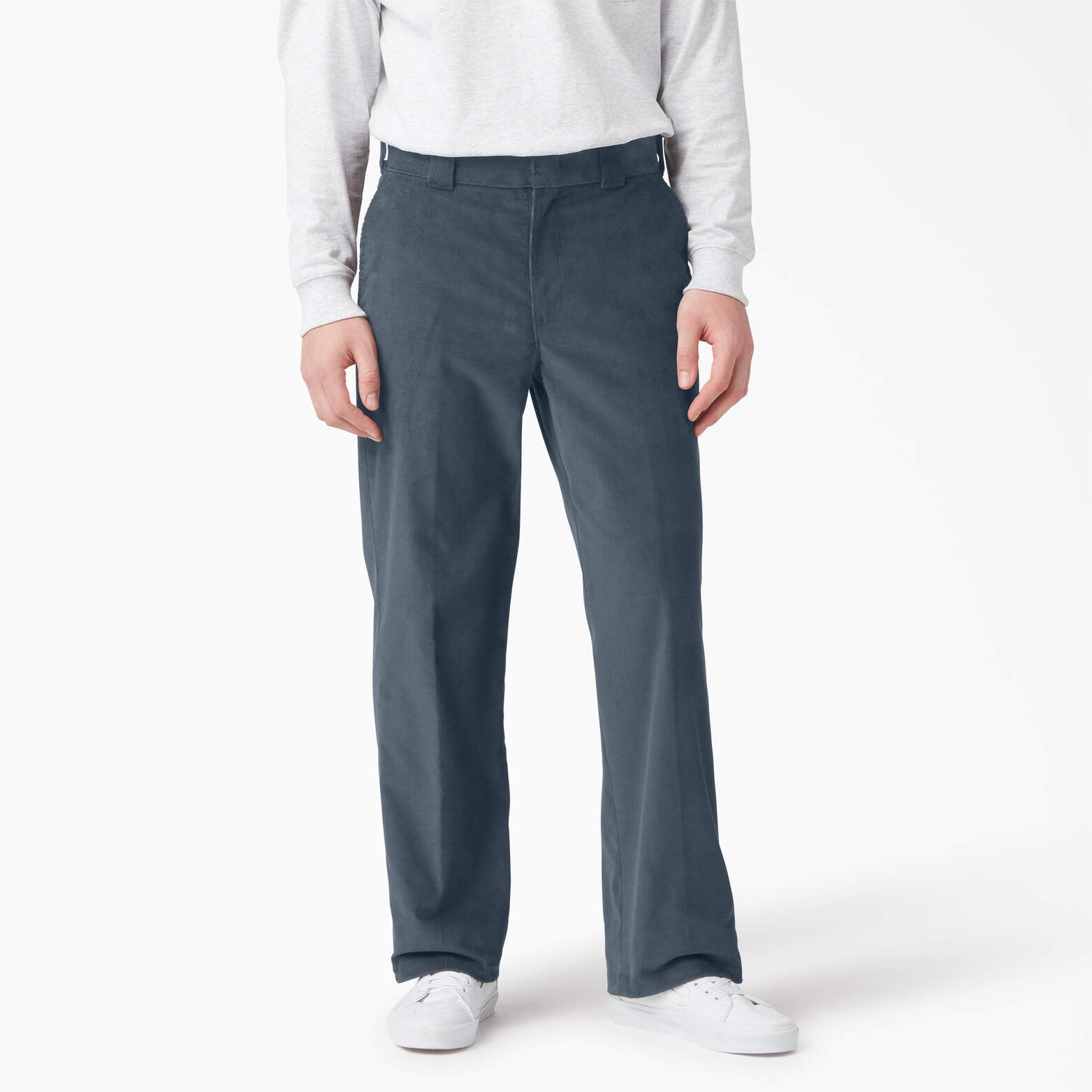 

Вельветовые брюки Dickies Flat Front, цвет airforce blue (af)