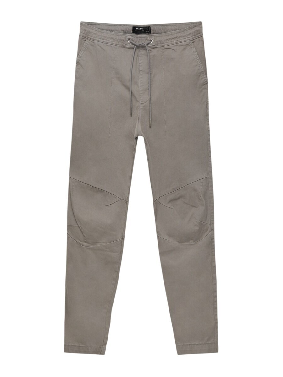 

Зауженные брюки Pull&Bear, цвет Stone