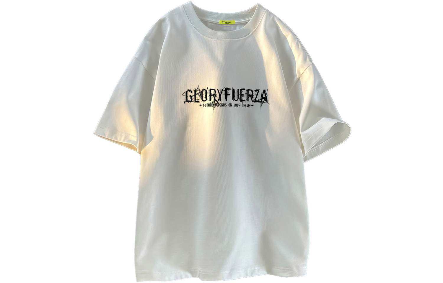 

Футболка унисекс FUERZA, светло-серая