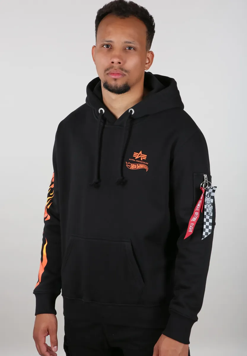 

Толстовка Alpha Industries " Alpha Industries Мужчины - Толстовки Flame Hoody", черный
