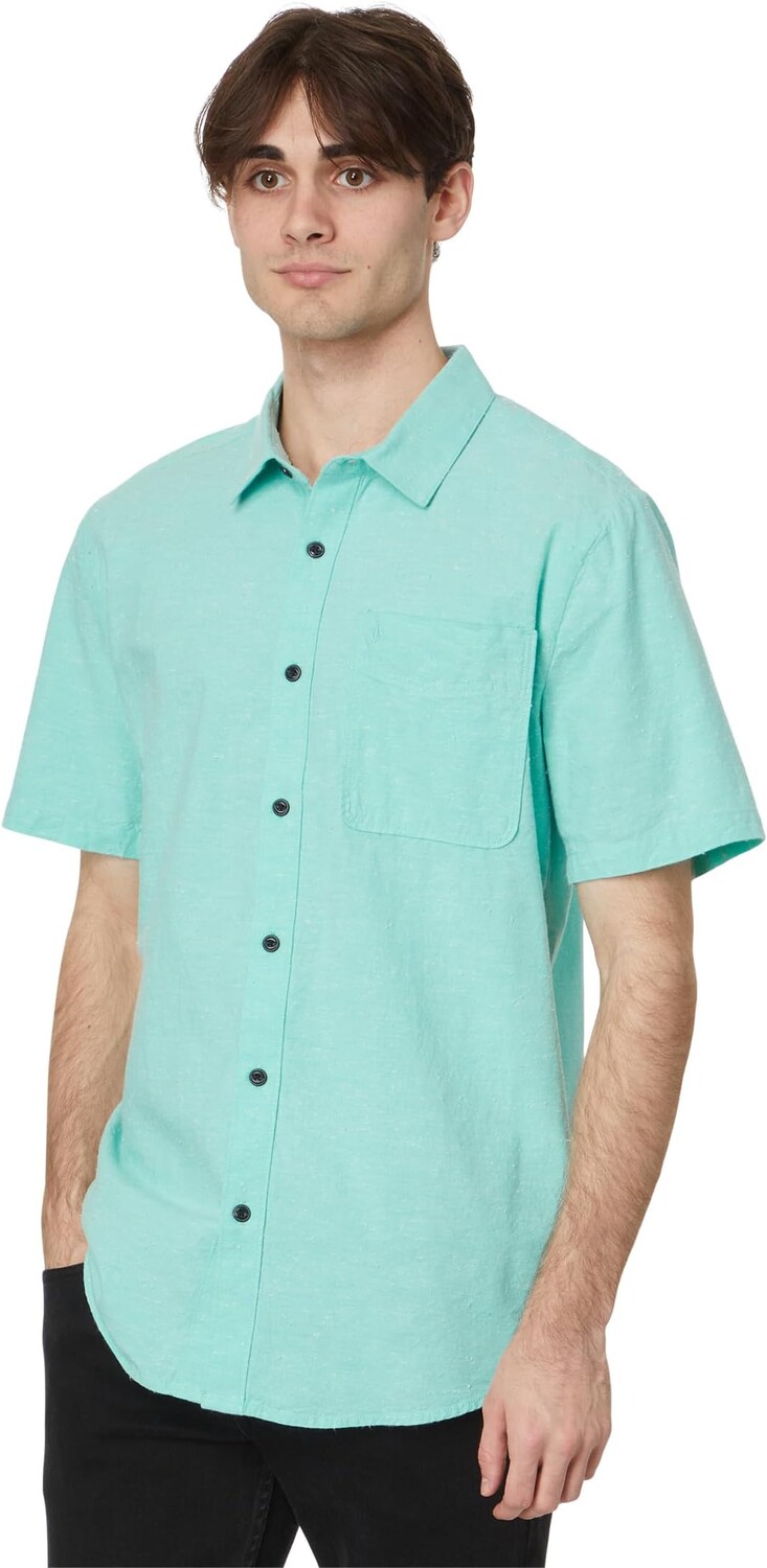 

Рубашка Volcom Date Knight, цвет Crete Blue