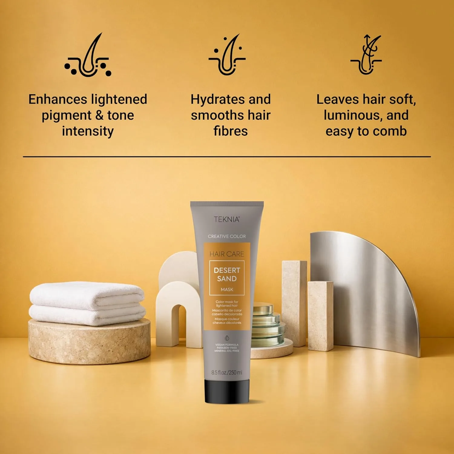 Маска для волос LAKMÉ Teknia Color Refresh, маска для окрашивания волос., Desert Sand — фото 3