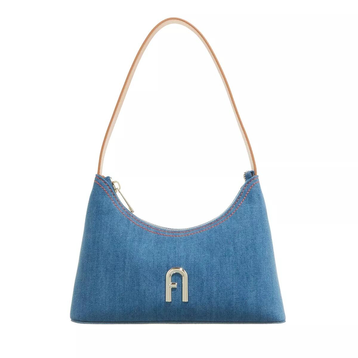 

Миниатюрная сумка через плечо diamante mediterraneo Furla, синий