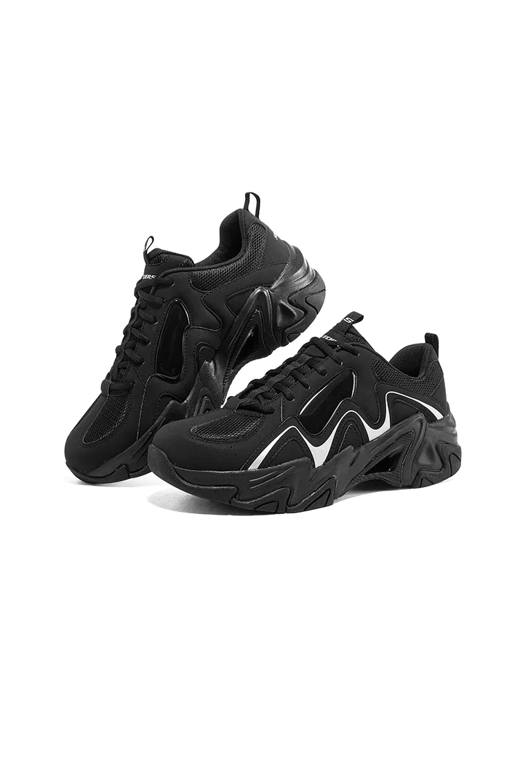 Кроссовки мужские, модель Stamina V3 Skechers, черный — фото 3