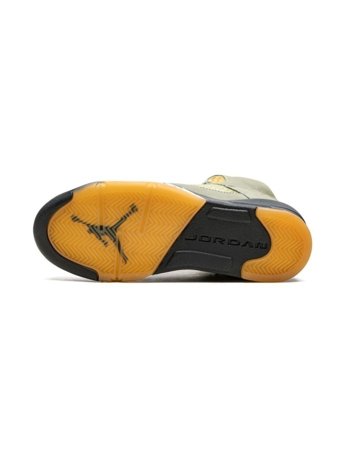 Jordan кроссовки Air Jordan 5 Retro, зеленый — фото 4