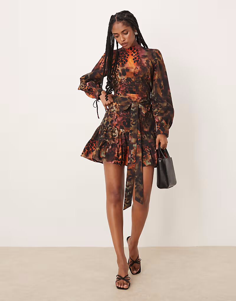 

Мини-платье Isabelle Pennington-Edmead Tiger Shell с принтом ракушек Isabelle Pennington Edmead