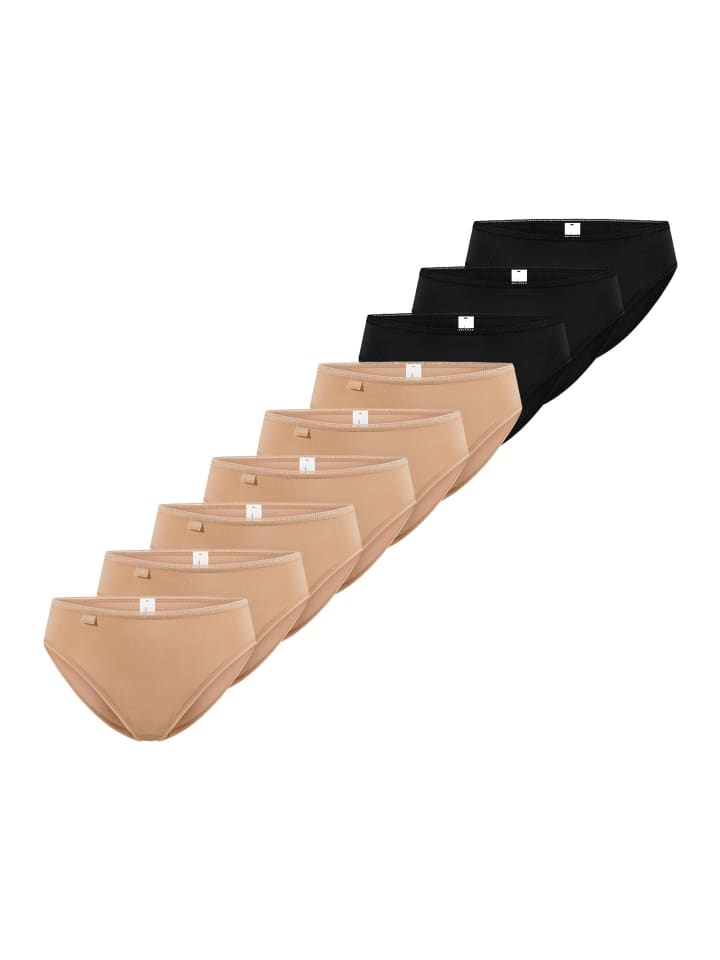 

Sloggi Трусы Tai Slip 24/7 Cotton in Beige / schwarz