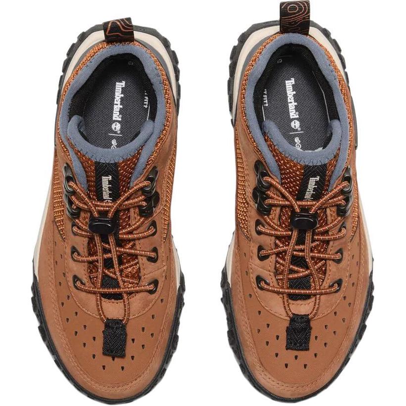 Противоскользящие износостойкие детские ботинки для детей Timberland, коричневый — фото 4