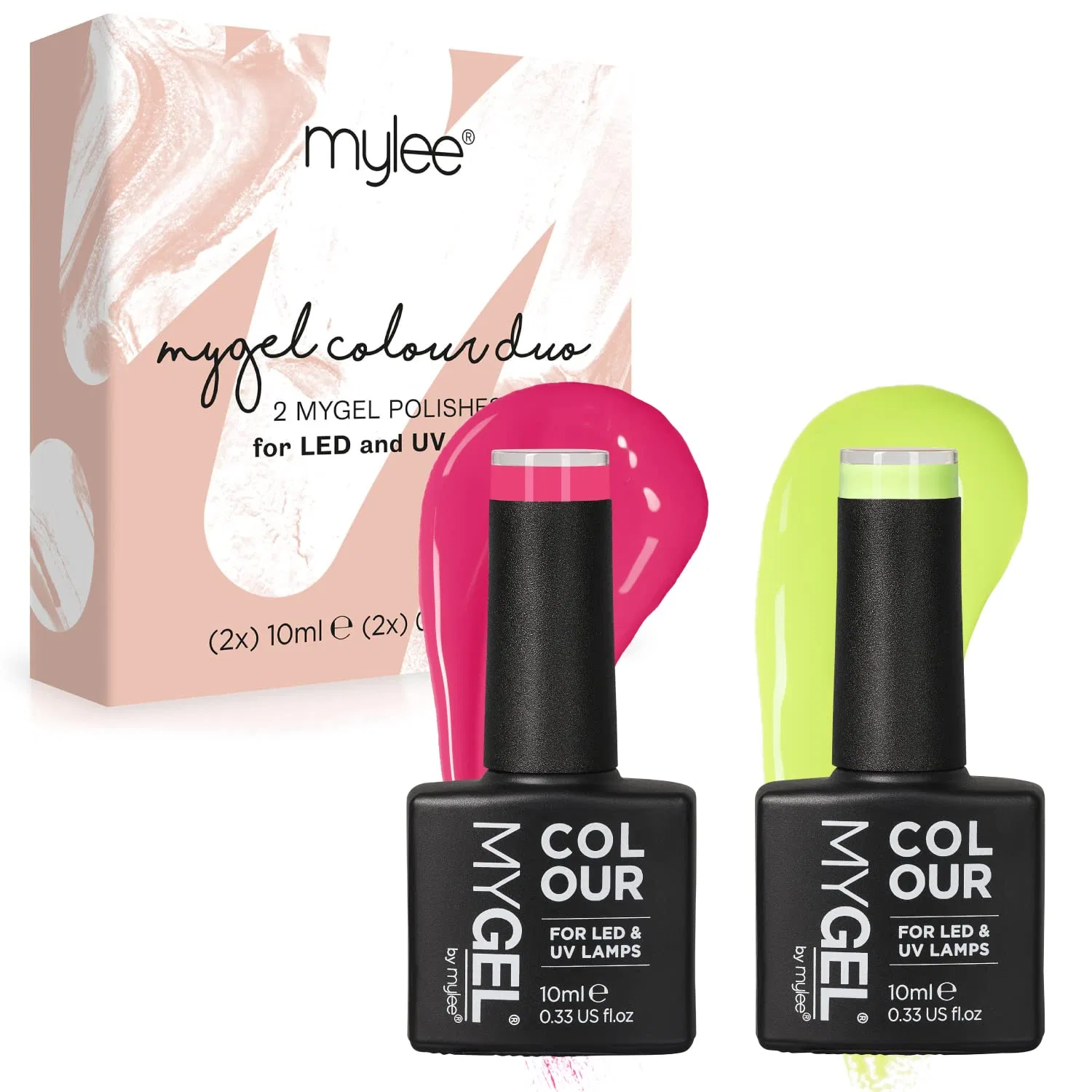 Набор гель-лаков «Rave On Duo» от MyGel by MYLEE Mylee