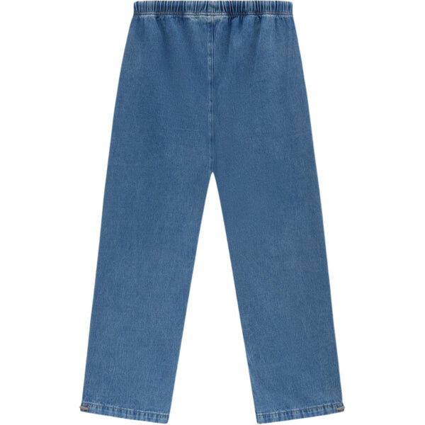 Брюки ss24 lounge pants 'med wash' Fear Of God Essentials, синий — фото 2