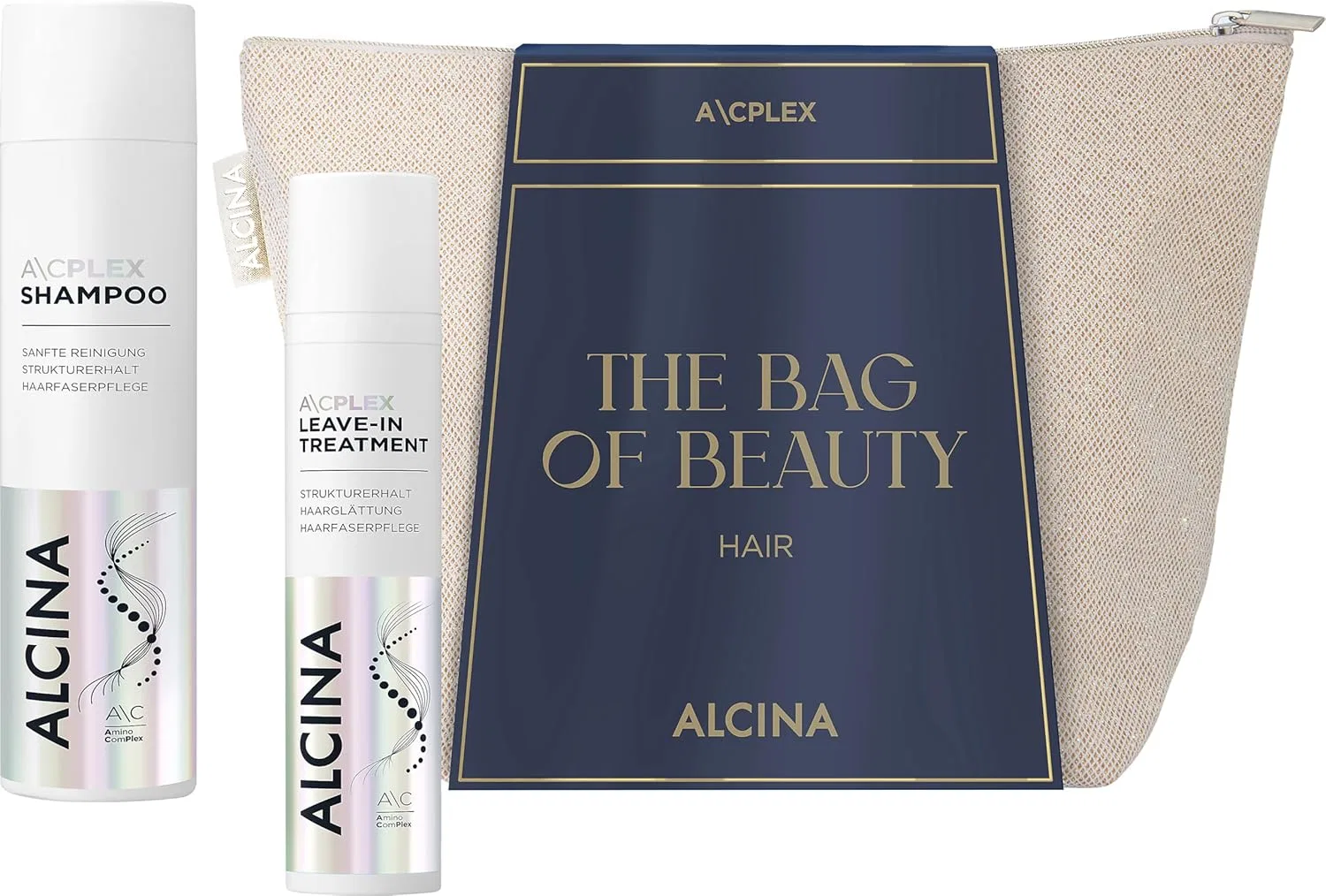 Подарочный набор ALCINA ACPLEX: шампунь и несмываемый уход Alcina