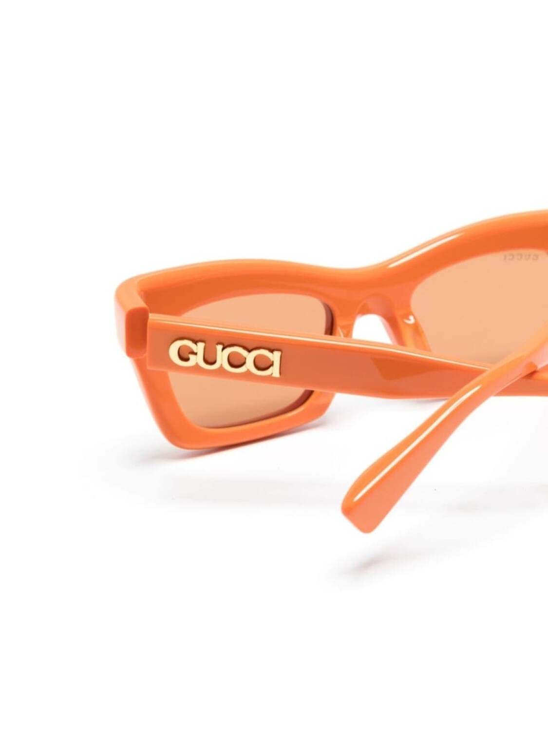 Солнцезащитные очки GG1773S в оправе 'бабочка' Gucci Eyewear, оранжевый — фото 3