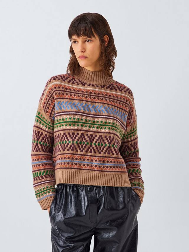 

Festoso полосатый джемпер из чистой шерсти Weekend MaxMara, Beige/Multi