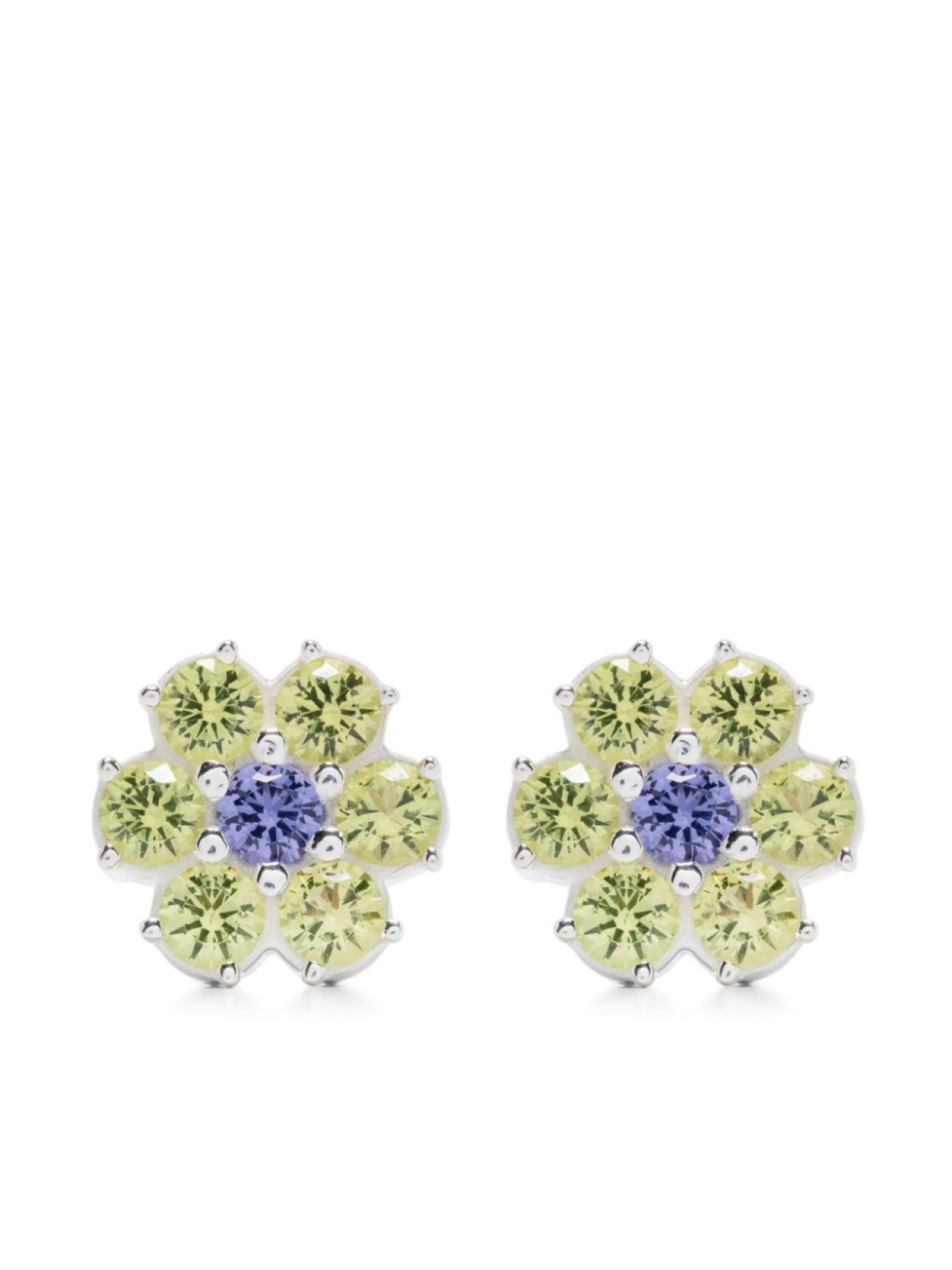 

Hatton Labs серьги Daisy, серебряный