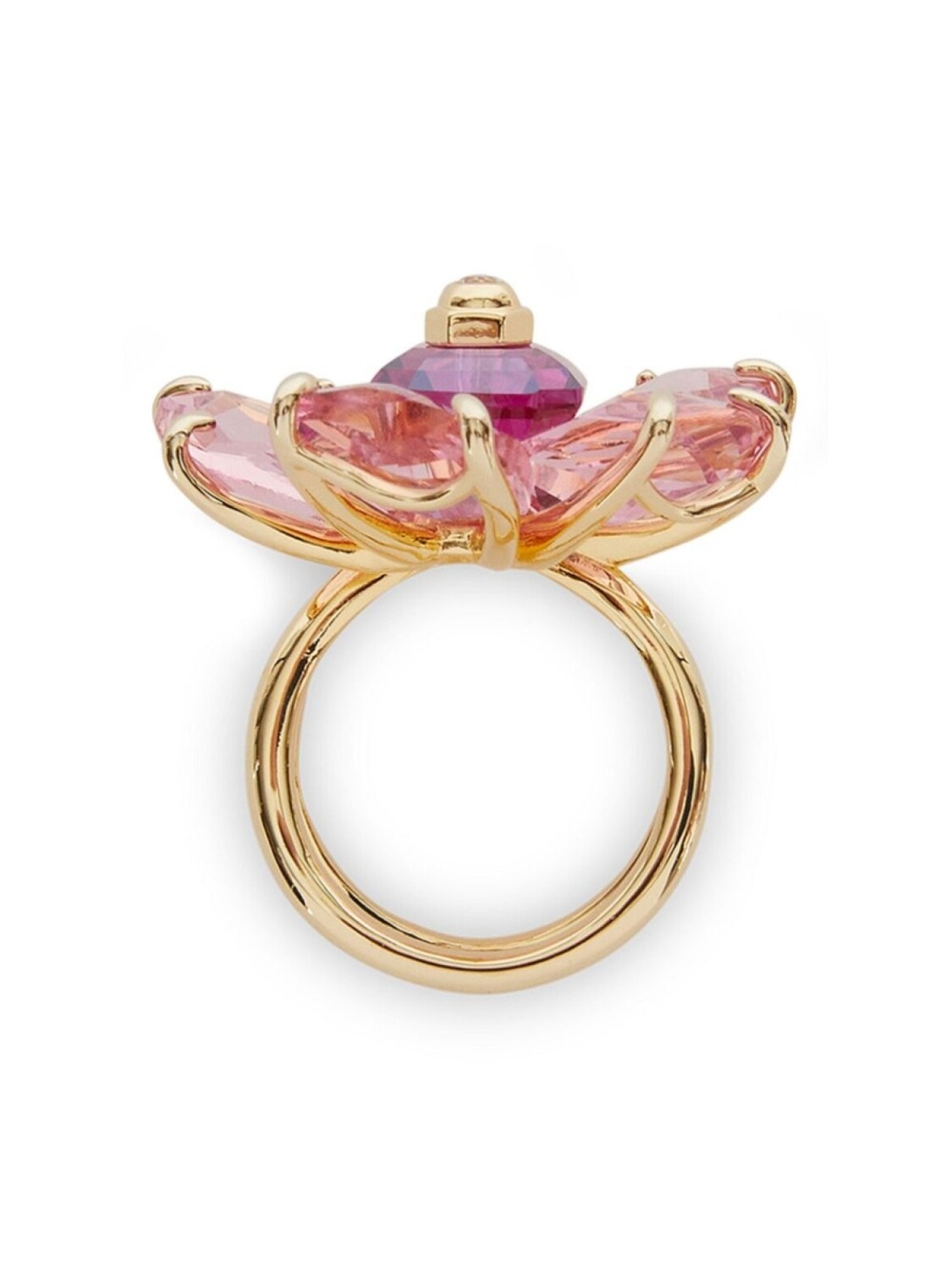 

Кольцо Идиллия Swarovski, золотой