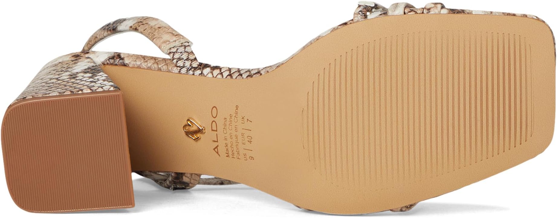 Сандалии ALDO Atlanticus, цвет Brown Multi — фото 3