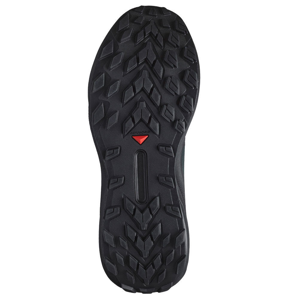 Кроссовки для трейлраннинга Salomon Genesis GORE-TEX (мужские), Black/Agave Green — фото 3