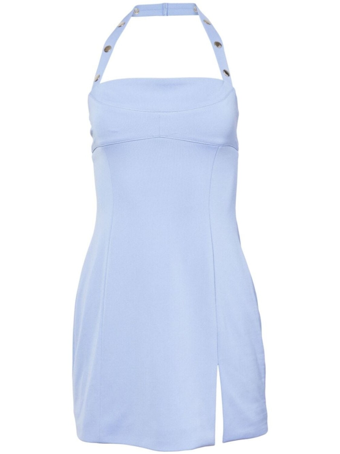 

Fleur Du Mal платье мини Apron с вырезом халтер, синий