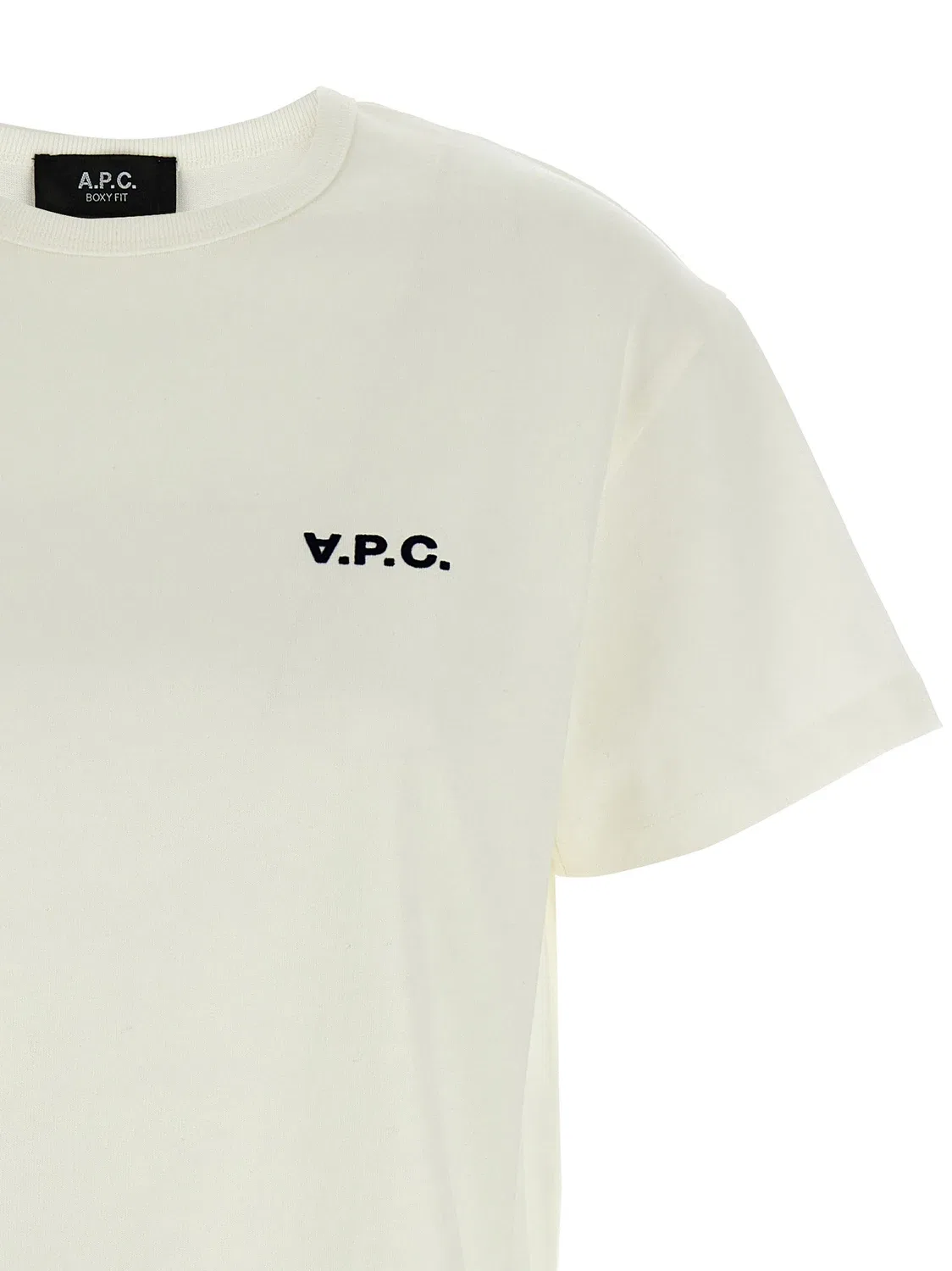 Футболка 'Boxy Petit VPC' A.P.C., белый — фото 3