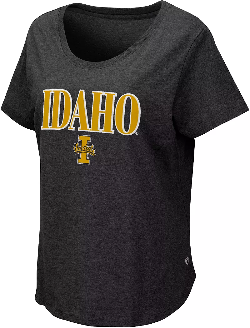 

Женская черная футболка Colosseum Idaho Vandals
