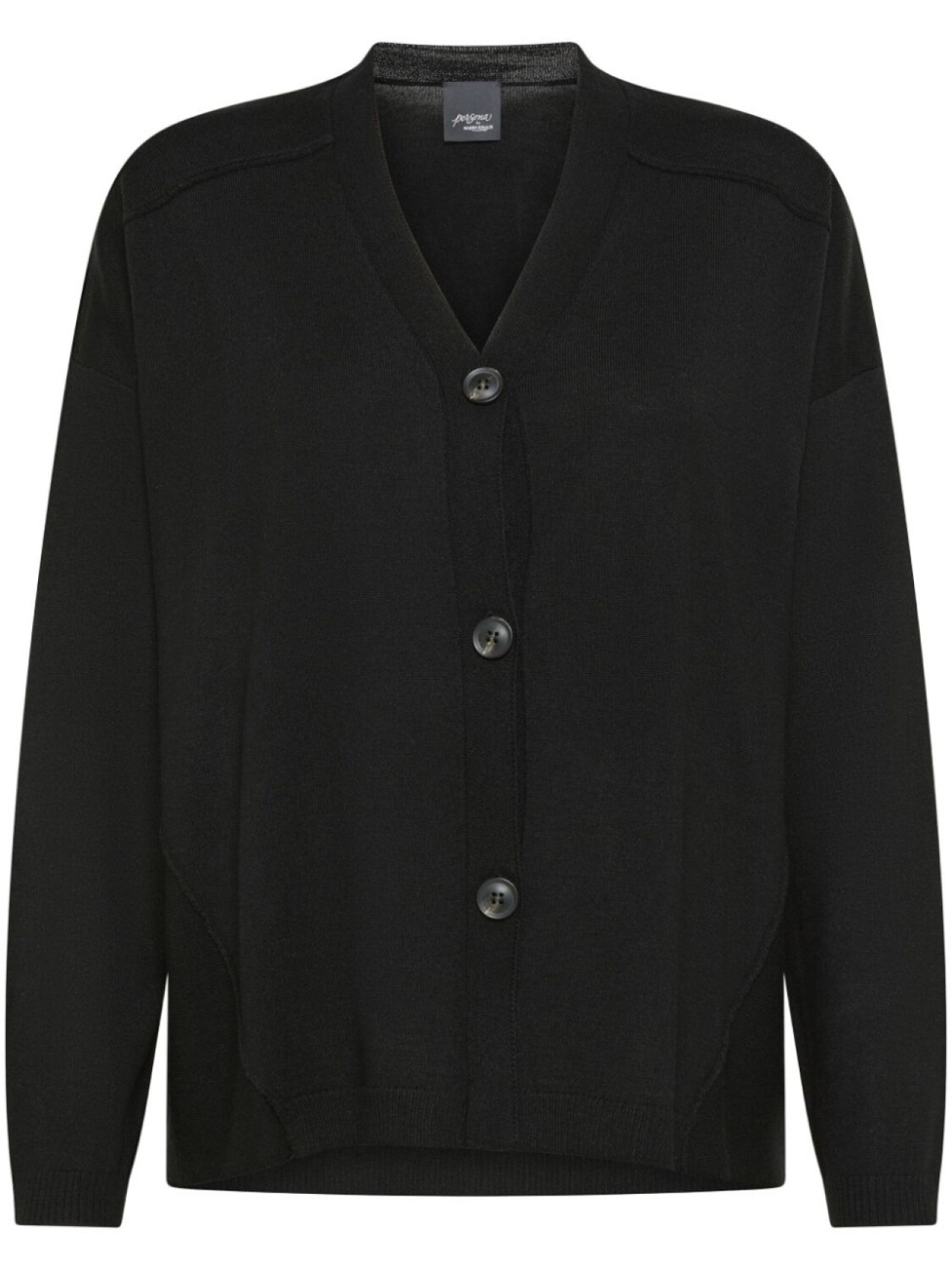 

Кардиган с V-образным вырезом Marina Rinaldi, черный