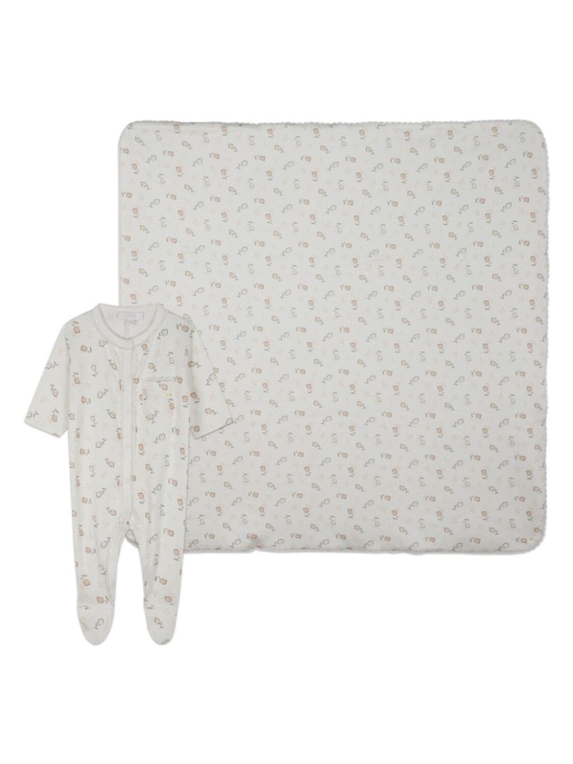 

Chloé Kids комплект из органического хлопка, белый