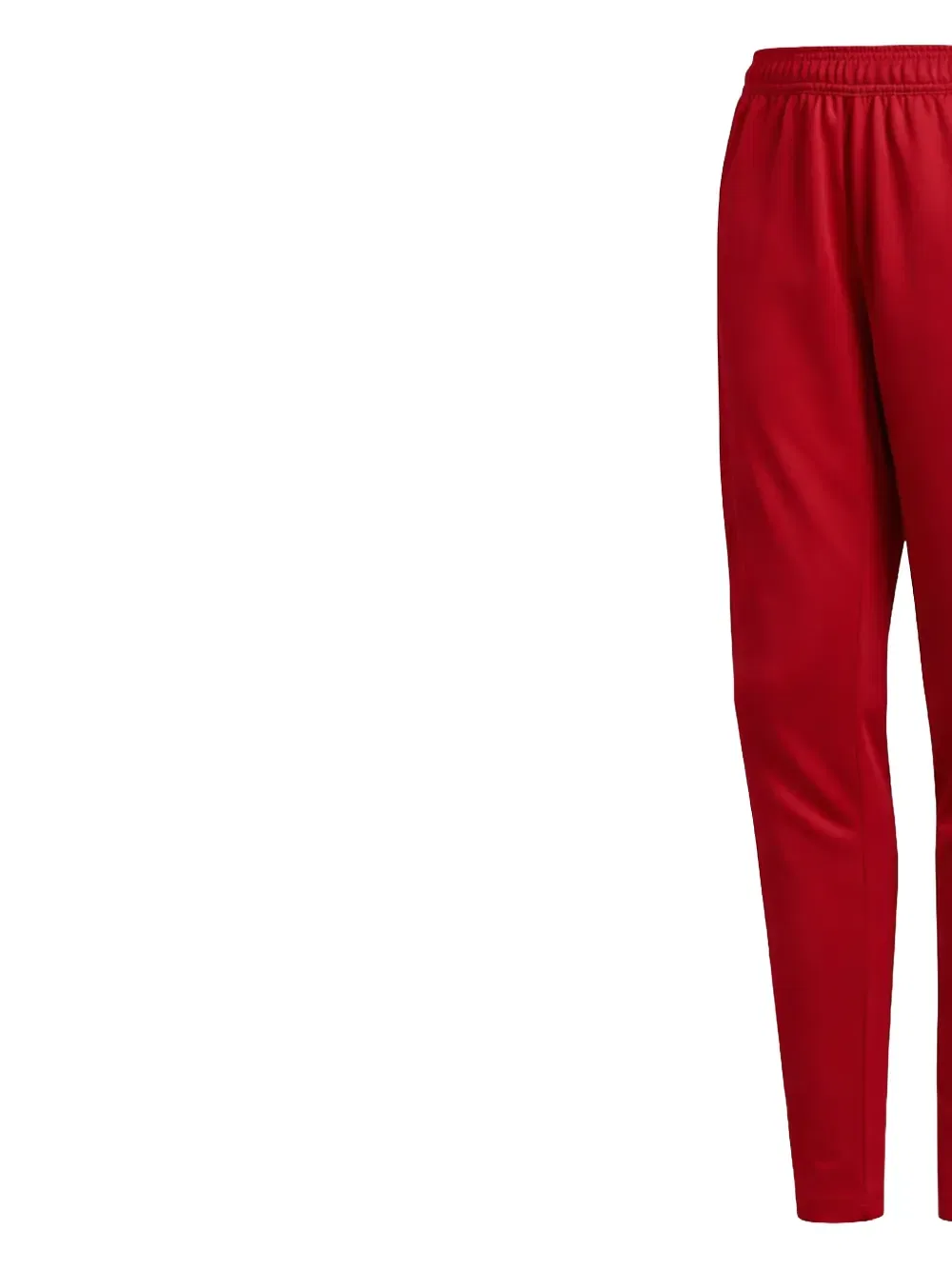 Спортивные брюки Tiro 17 с логотипом Adidas Kids, красный — фото 2