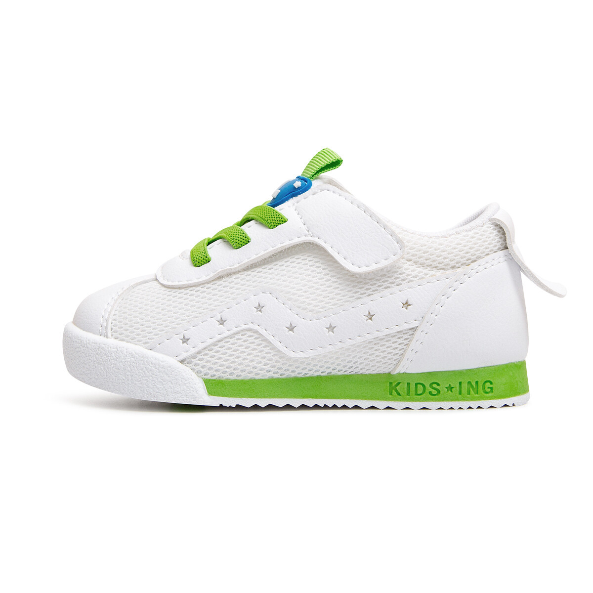 

Обувь для малышей, кроссовки Kidsing, цвет Green and white (spring)