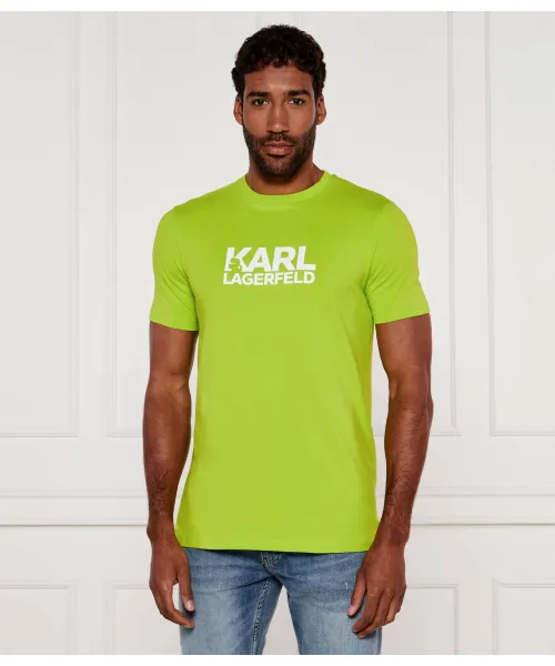 

Футболка Regular fit Karl Lagerfeld, зеленый