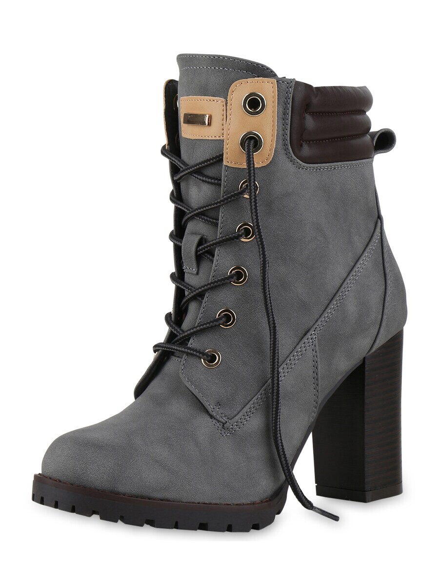 

Ботинки Van Hill Lace-Up Ankle Boots Elizabeth, серый