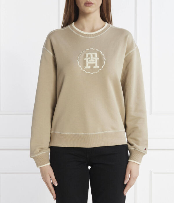 

Толстовка женская Tommy Hilfiger Regular Fit, бежевый