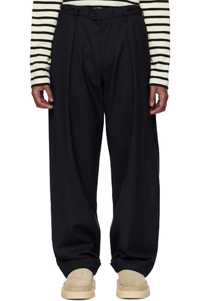 

Брюки темно-синего цвета Gurkha Engineered Garments