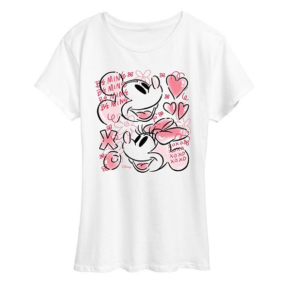 

Футболка с принтом Mickey & Minnie XOXO Disney, White