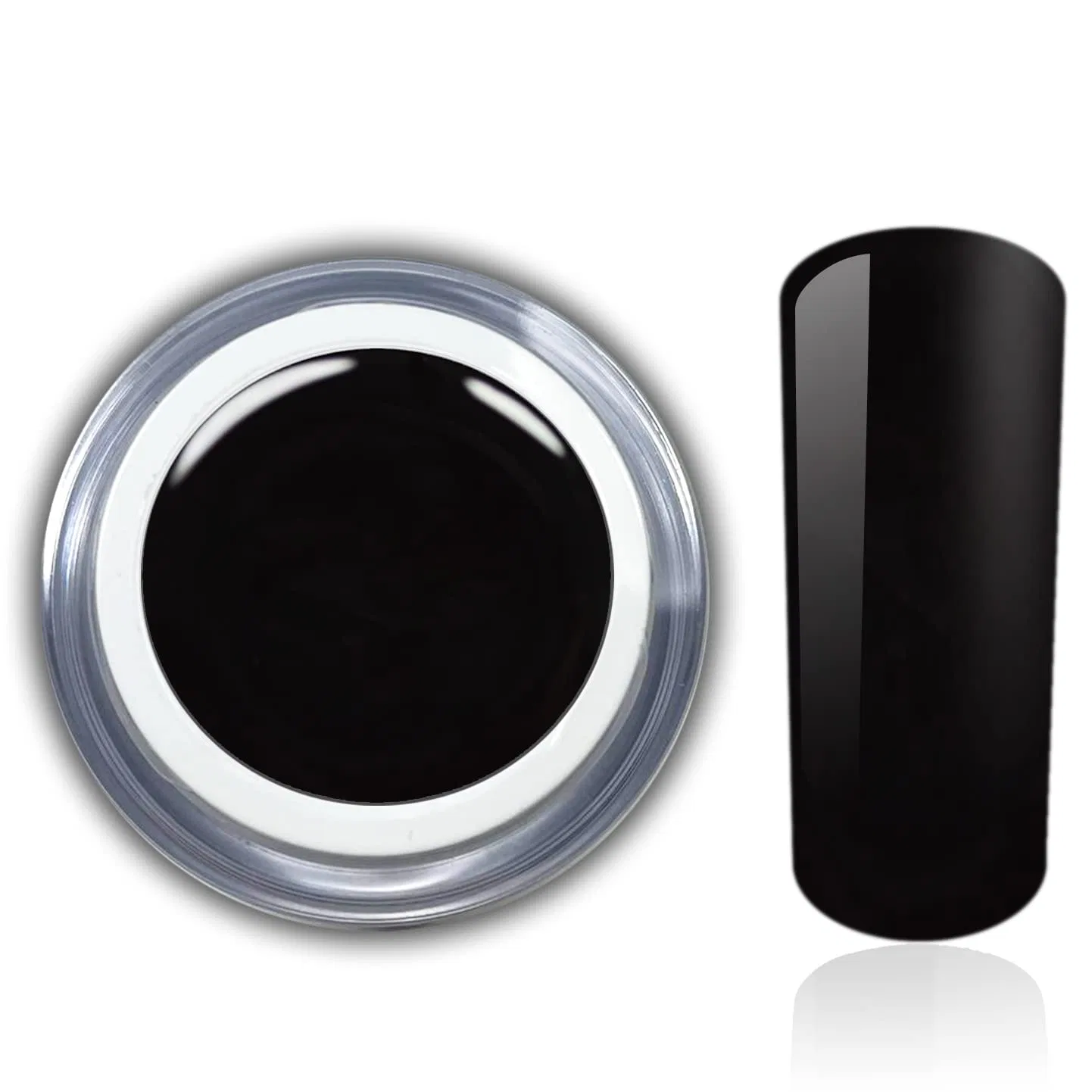 Черный УФ-гель для ногтей RM Beautynails без липкого слоя (5 мл) Rm Beautynails, Blackhole