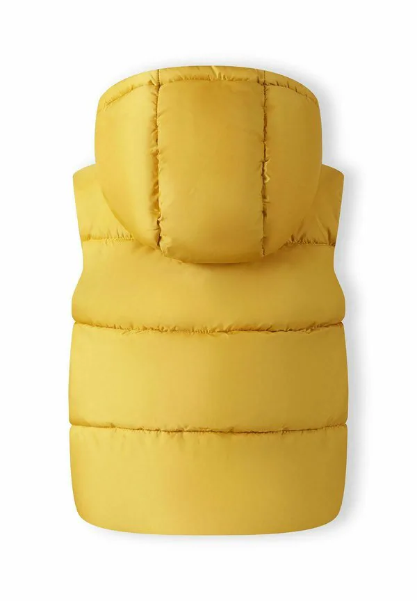 Полный жилет из искусственного меха Minoti, Mustard Yellow — фото 3